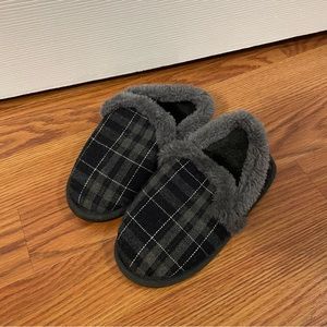 Boys (Toddler) - Wonder Nation Plaid Slippers